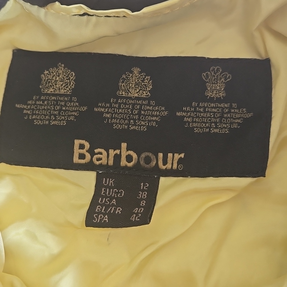 Barbour Range Rover Collection Black Quilted Jacket - Picture 7 of 7